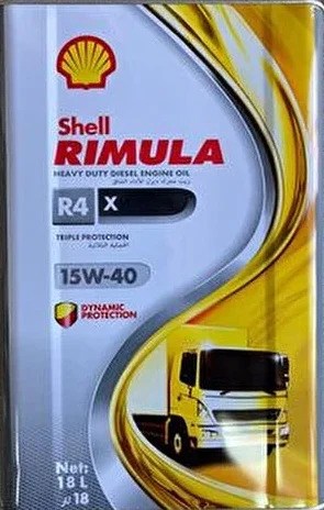 SHELL RIMULA R4 X 15W40 (18 LT)