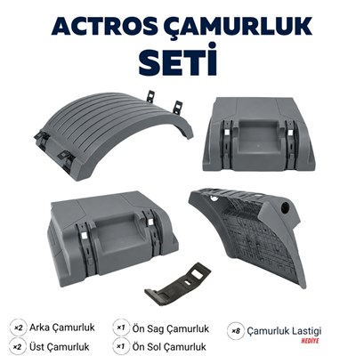 Actros Çamurluk Seti Mp2-Mp3