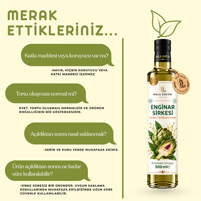 Bala Hatun Enginar Sirkesi 500ml