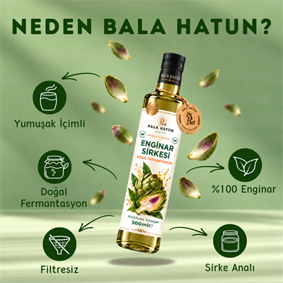 Bala Hatun Enginar Sirkesi 500ml