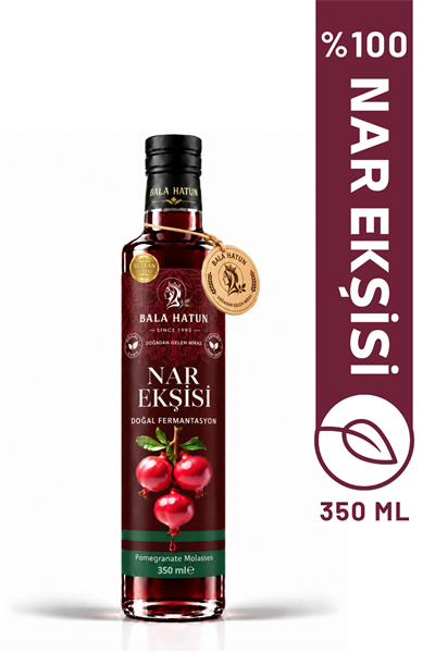 Bala Hatun Nar Ekşisi 350g - %100 Nar Özü, Katkısız ve Koruyucusuz - Pomegranate Molasses