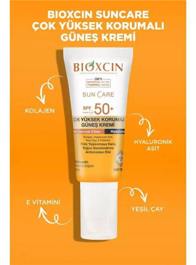 Çok Yüksek Koruma Güneş Kremi Spf 50+