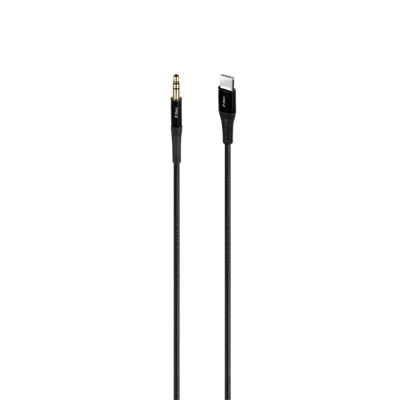 2AK03S ttec Aux - USB-C Ses Kablosu 100cm Siyah