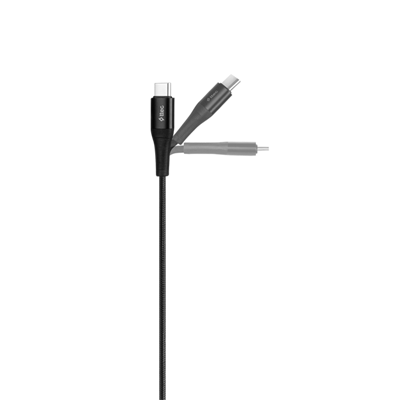 2AK03S ttec Aux - USB-C Ses Kablosu 100cm Siyah