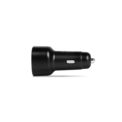 2CKP02LS ttec SmartCharger Duo PD 48W Araç Hızlı Şarj Aleti USB-C+USB-A - USB-C-Lightning Kablo Siyah