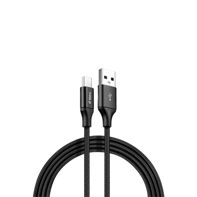 2DK23S ttec AlumiCable XL USB-A - USB-C Şarj Kablosu 2mt. Siyah