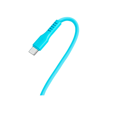2DK59NM ttec USB-C - USB-C 120cm 60W PD/QC Hızlı Şarj/Data Kablosu Neon Mavi