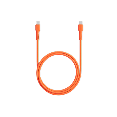2DK59NT ttec USB-C - USB-C 120cm 60W PD/QC Hızlı Şarj/Data Kablosu Neon Turuncu