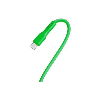 2DK59NY ttec USB-C - USB-C 120cm 60W PD/QC Hızlı Şarj/Data Kablosu Neon Yeşil
