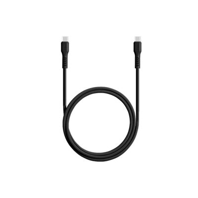 2DK59S ttec USB-C - USB-C 120cm 60W PD/QC Hızlı Şarj/Data Kablosu Siyah