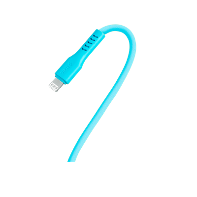 2DK60NM ttec USB-C - Lightning Hızlı Şarj Kablosu 120cm Neon Mavi