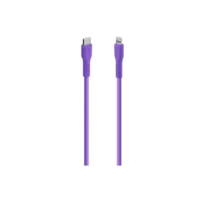 2DK60NMR ttec USB-C - Lightning Hızlı Şarj Kablosu 120cm Neon Mor