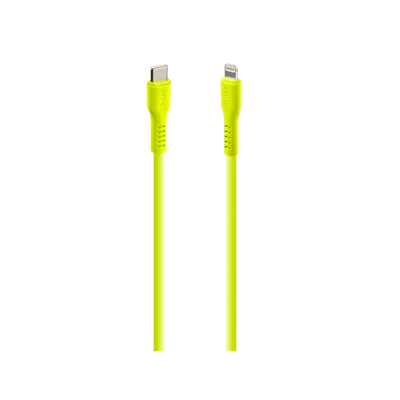 2DK60NS ttec USB-C - Lightning Hızlı Şarj Kablosu 120cm Neon Sarı