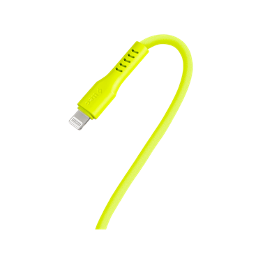 2DK60NS ttec USB-C - Lightning Hızlı Şarj Kablosu 120cm Neon Sarı