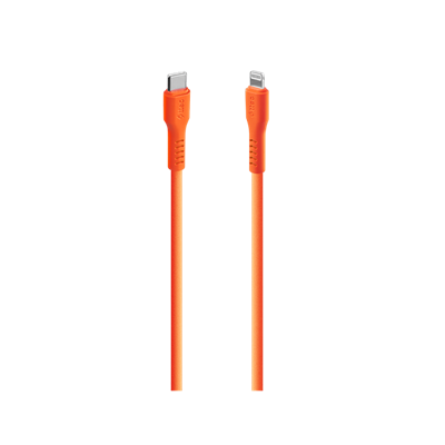 2DK60NT ttec USB-C - Lightning Hızlı Şarj Kablosu 120cm Neon Turuncu