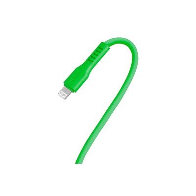 2DK60NY ttec USB-C - Lightning Hızlı Şarj Kablosu 120cm Neon Yeşil