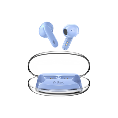 2KM170CM ttec AirBeat Glace Gerçek Kablosuz TWS Bluetooth Kulaklık- 2KM170 Çelik Mavisi