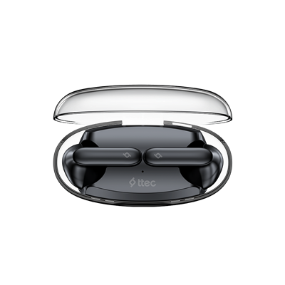 2KM170MS ttec AirBeat Glace Gerçek Kablosuz TWS Bluetooth Kulaklık- 2KM170 Mineral Siyah
