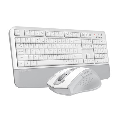 A4 Tech FG2500S Beyaz Plus 2.4GHz FN-MM Türkçe Q 3200DPI Klavye & Mouse Set