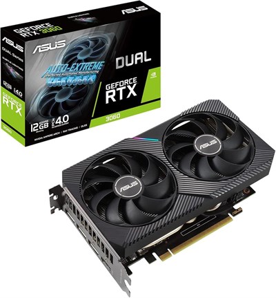 Asus GeForce DUAL-RTX3060-O12G-V2 12GB GDDR6 128Bit DX12 Ekran Kartı