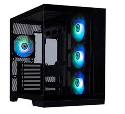BitFenix MH100 1000W 80+ Gold Gen5 ATX 3.0 Tempered ARGB USB 3.1 ATX Siyah Mid Tower Oyuncu Kasası