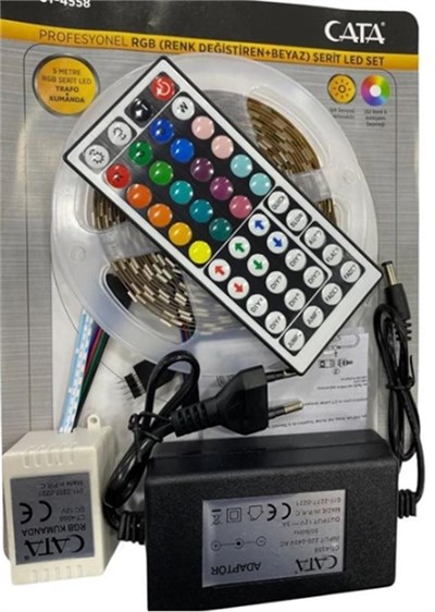 Cata CT-4558 Rgb Şerit Led Seti Kumandalı