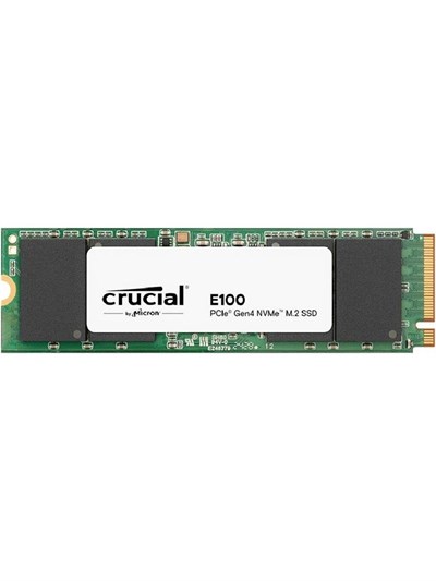 Crucial 480GB E100 CT480E100SSD8 Pcıe Gen4 2280 Nvme M.2 SSD (4700-2500 Mb-s)
