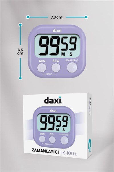Daxi TX-100 Lila Kronometre