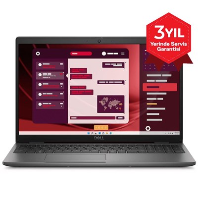 Dell Latitude 3550 i7-1355U 16GB 512GB 2GB MX570A 15.6 XCTOL355015EMEA-VGA-V2 FHD Ubuntu Notebook