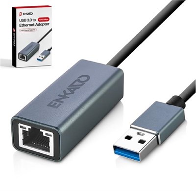 ENKADO EKD-TP44 USB 3,0 TO 10-100 ETHERNET ADAPTÖR