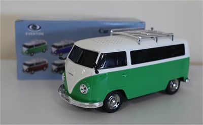 EVERTON RT-1945 Yeşil Arabalı  Bluetooth Fm-Usb-Tf-Aux Şarjlı Nostaljik Radyo