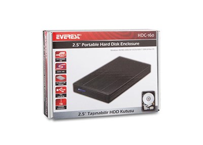Everest HDC-160 Harici 2.5