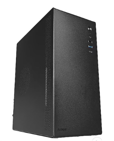 Everest K220 Peak 350W SMD PSU 2-USB2.0+HD Audio Mid-Tower Kompakt Tasarım ATX PC Kasası