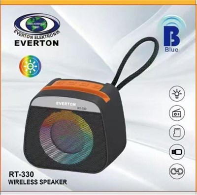 Everton Rt-330 Bluetooth Usb-Tf-Aux Şarjlı Ses Bombası RGB