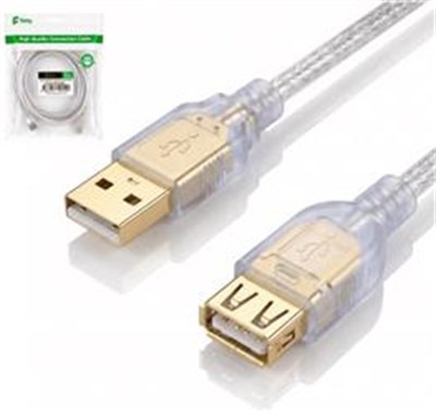 Feny FN-AF3015 USB2.0 AM-AF Şeffaf Uzatma Kablosu 1.5M