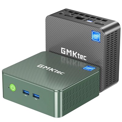 GMKtec G3 PLUS Intel N150 16GB DDR4 512GB M.2 SSD Wi-Fi6 BT 5.2 Win11 PRO Mini PC