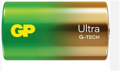 GP G-Tech LR20 Büyük Boy Ultra Alkalin Pil 2li Paket GP13AU-U2 D Boy