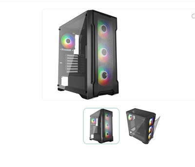 GameBooster FALCON GB-A750B 750w 80+ Bronze USB 3.0 Mesh ARGB ATX Mid Tower Gaming Kasa