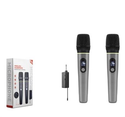Hadron HDX2791G Gri  Kablosuz (WIRELESS) 2Lİ Mikrofon