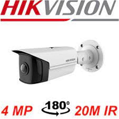 Hikvision DS-2CD2T45G0P-I 4MP IP 1,68 mm IR Bullet Kamera 180° Süper Geniş Açı