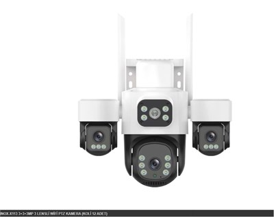 INOX-X113 3+3+3MP 3 LENSLİ WİFİ PTZ KAMERA