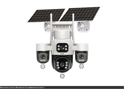 INOX-X24 4G SOLAR ESİM 6 MOTOR 3PT KAMERA