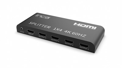 Inca IHSK-460 Hdmı Splitter 1 İn 4Out 4K@60Hz Switch