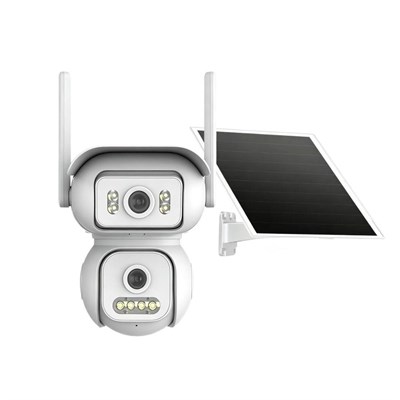 Joysee S2 6Mp AOR 4G 2x2.8mm Solar İki Kamera 4IR+4Led PTZ