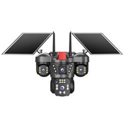 Joysee SW4 12Mp AOR 2x3.6mm 2x2.8mm 2 Solar+Wifi Dört Kamera 22IR+12Led PTZ