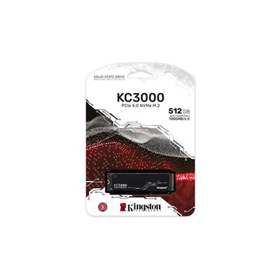 Kingston 4TB KC3000 7000MB-7000MB-S PCIe 4.0 NVMe M.2 SSD Disk SKC3000D-4096G