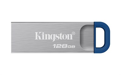 Kingston DTKNG2-128GB 128GB DataTraveler Kyson 220MB-s Metal USB 3.2 Gen 1 Flash Bellek