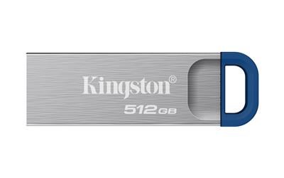 Kingston DTKNG2-512GB 512GB DataTraveler Kyson 220MB-s Metal USB 3.2 Gen 1 Flash Bellek
