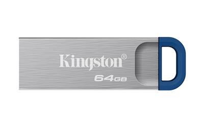 Kingston DTKNG2-64GB 64GB DataTraveler Kyson 220MB-s Metal USB 3.2 Gen 1 Flash Bellek