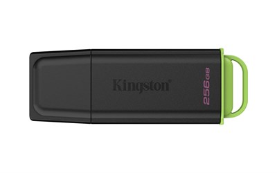 Kingston DTXG2-256GB 256GB Portable USB 3.2 Gen 1 DataTraveler Exodia Black-Green Flash Bellek